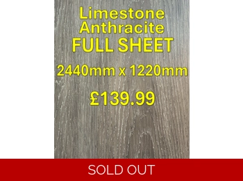15mm Lightweight Furniture Ply - Limestone Anthracite - Full Sheet